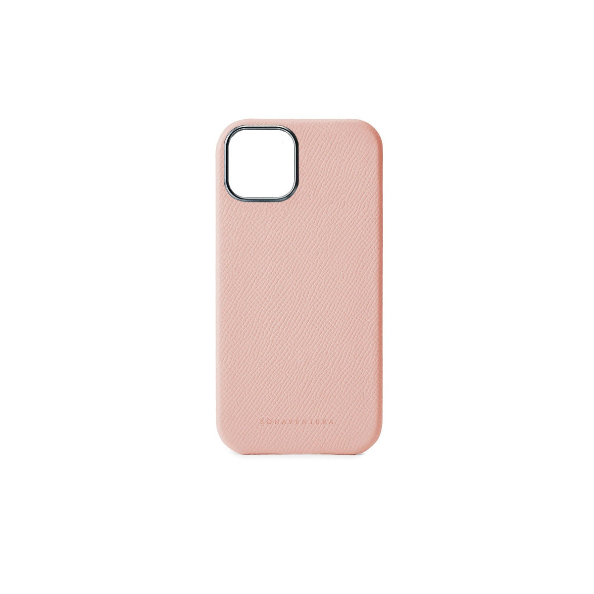 iPhone 15 Back Cover Case Nobile Leather (Shell Pink)