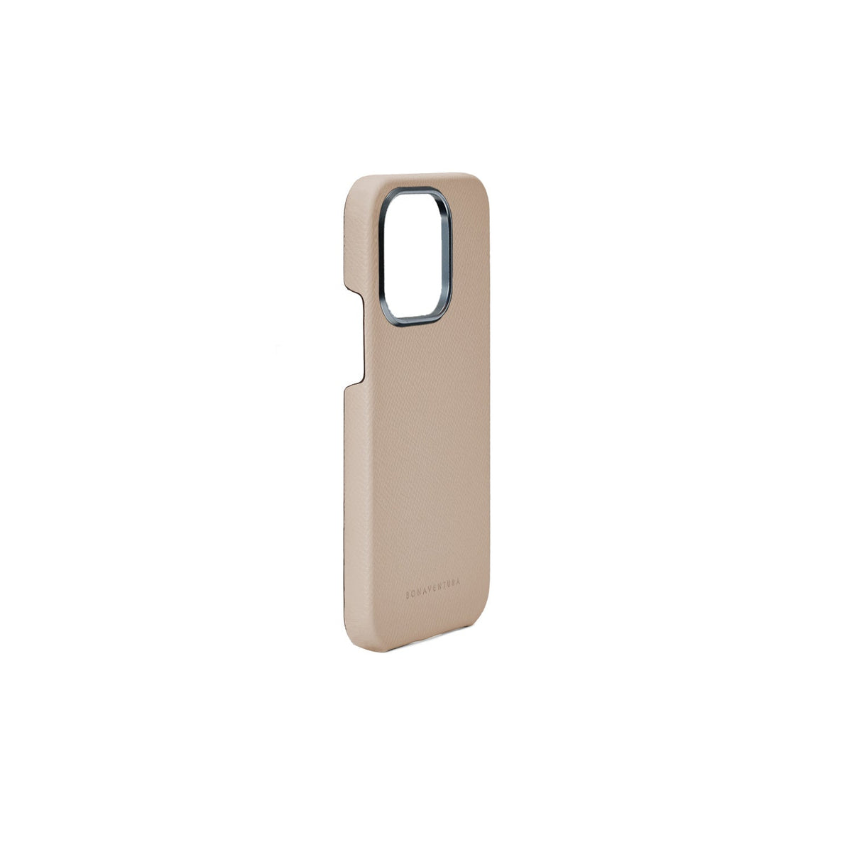 iPhone 15 Pro Back Cover Case Nobile Leather (Greige)