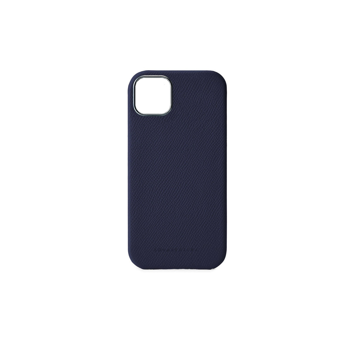 iPhone 15 Plus Back Cover Case Nobile Leather (Navy)