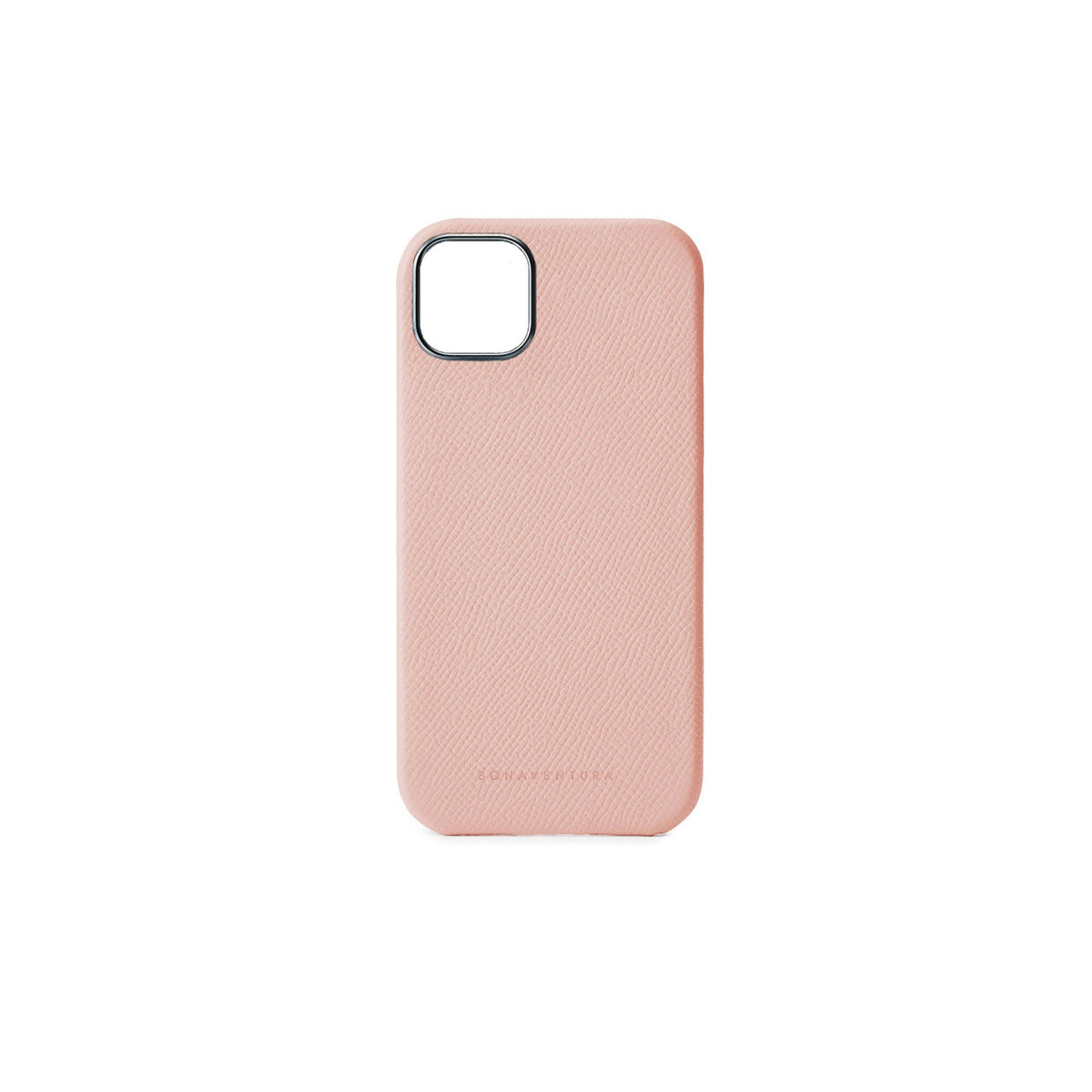iPhone 15 Plus Back Cover Case Nobile Leather (Shell Pink)