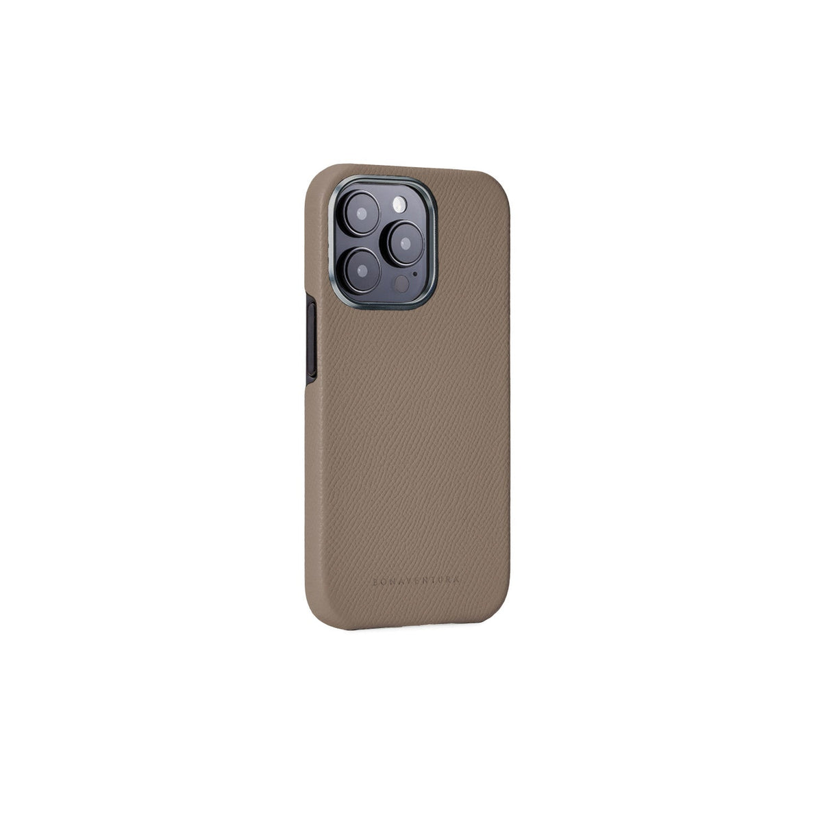 iPhone 15 Pro Max Back Cover Case Nobile Leather (Etoupe)