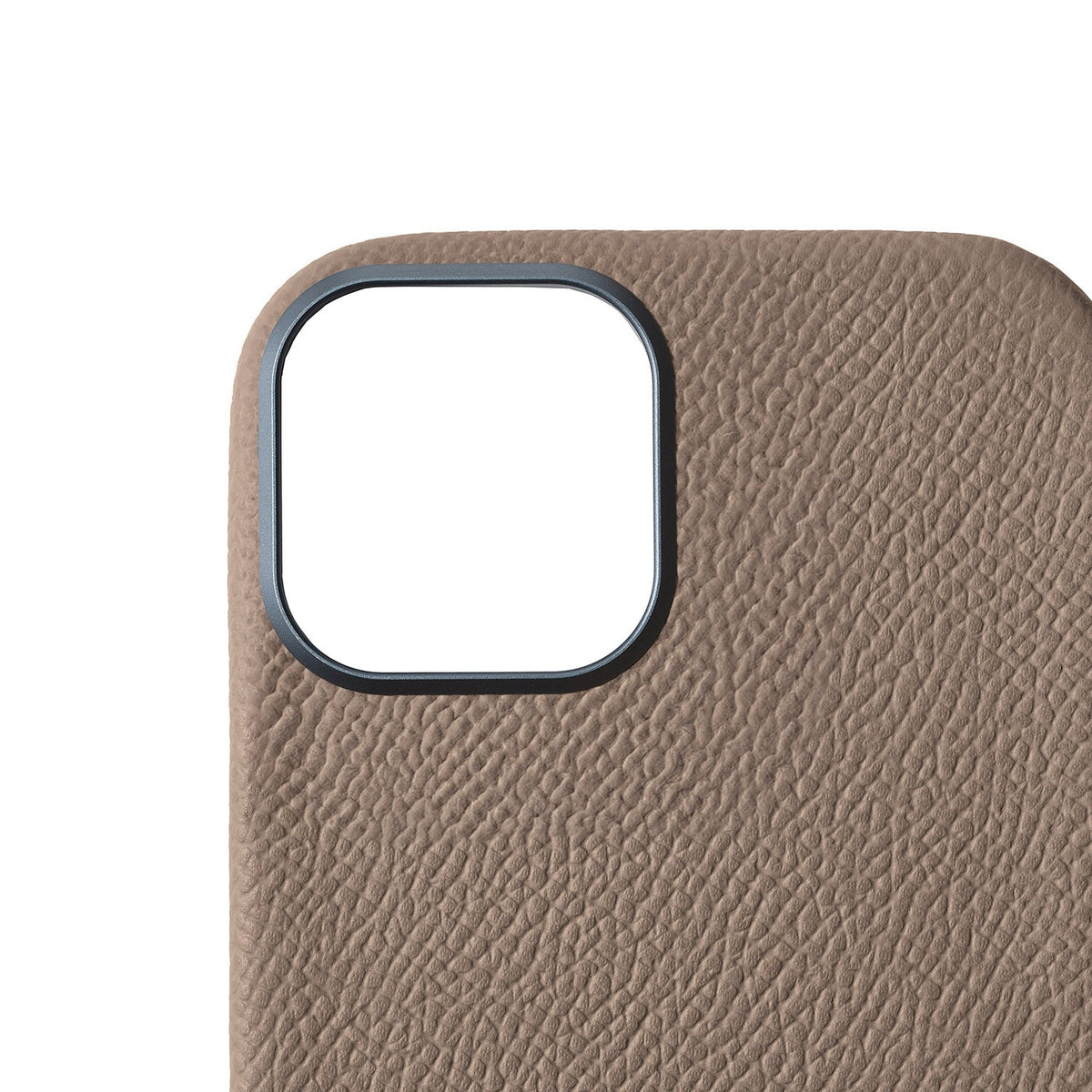 iPhone 16 Back Cover Case Nobile Leather (Etoupe)