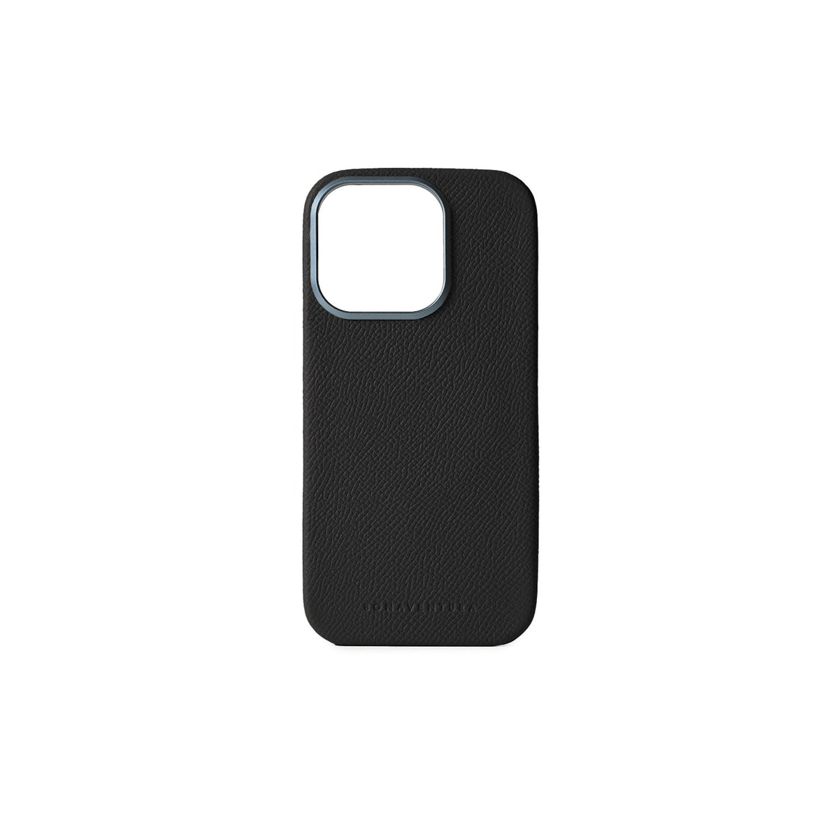 iPhone 16 Pro Back Cover Case Nobile Leather (Black)