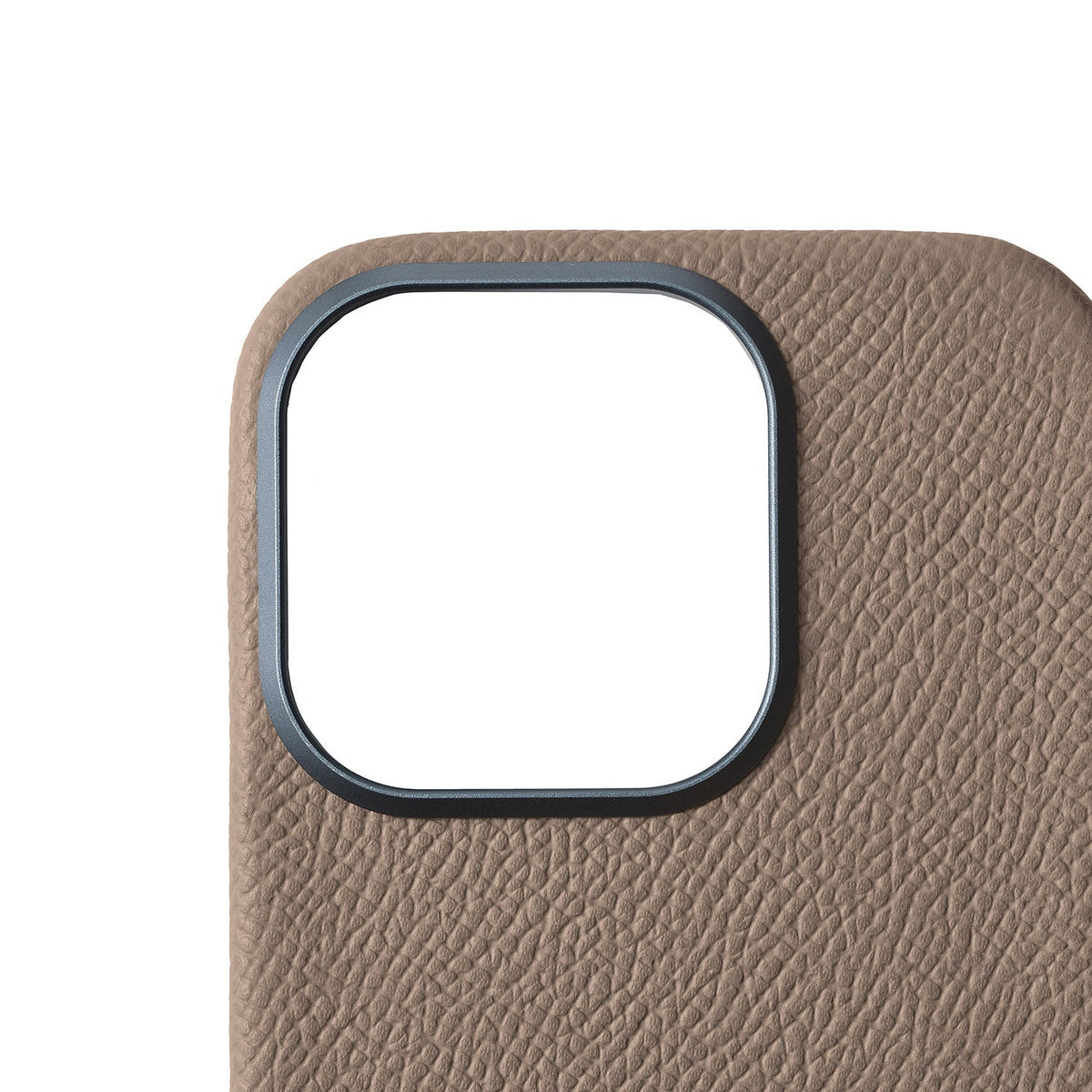 iPhone 16 Pro Back Cover Case Nobile Leather (Etoupe)