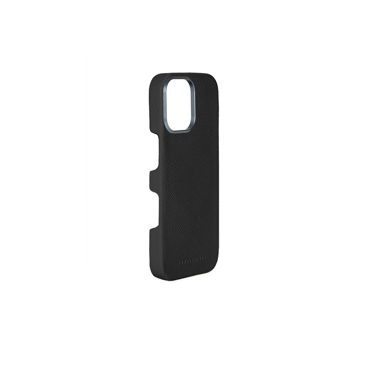 iPhone 16 Pro Max Back Cover Case Nobile Leather (Black)
