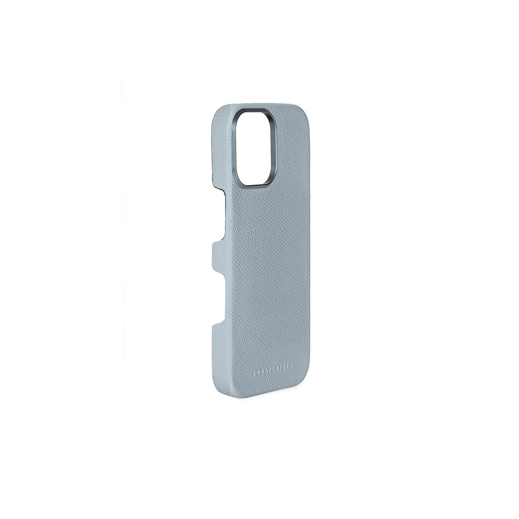 iPhone 16 Pro Max Back Cover Case Nobile Leather (Blue Lin)