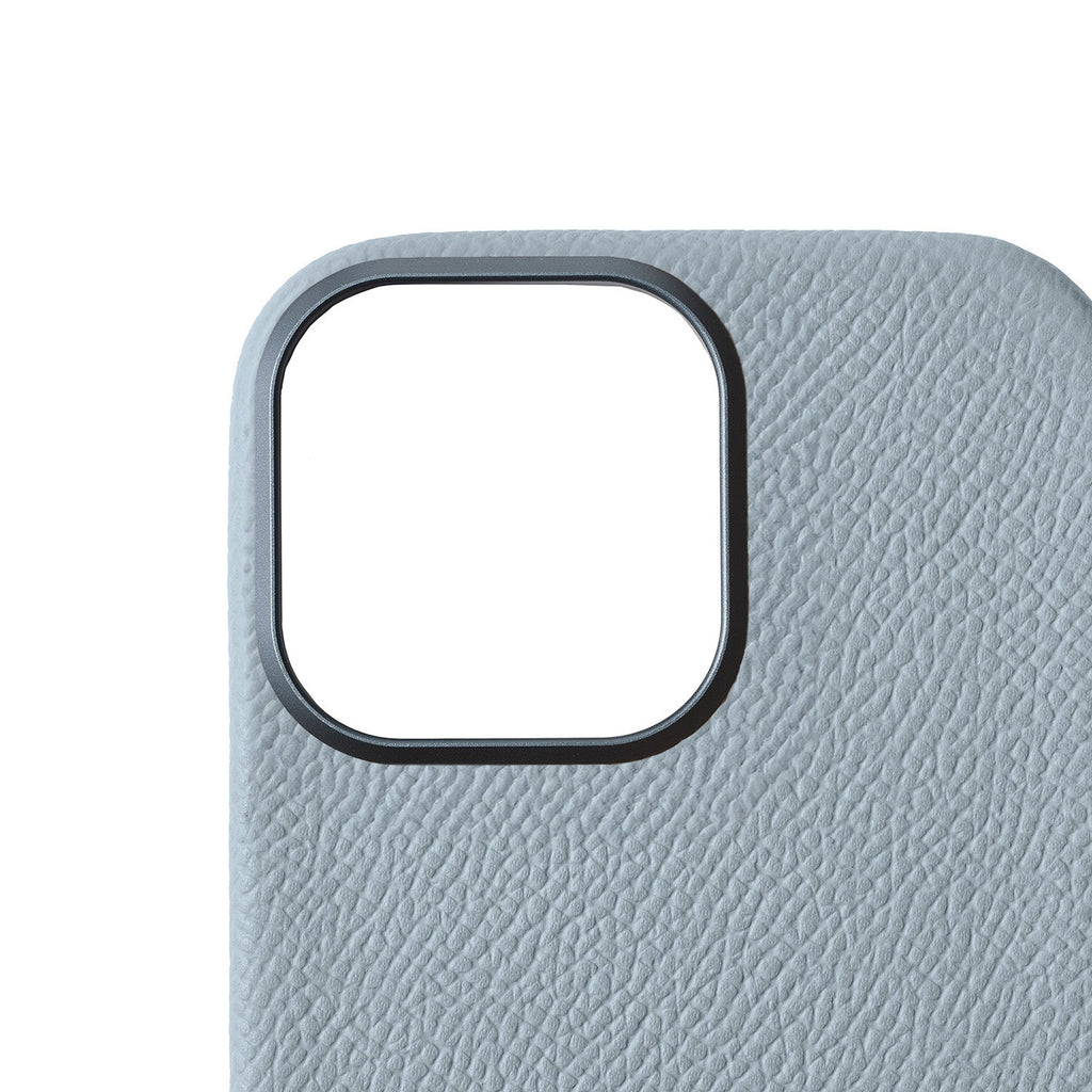 iPhone 16 Pro Max Back Cover Case Nobile Leather (Blue Lin)