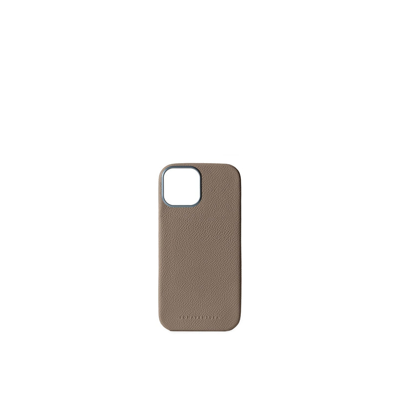 iPhone 17 Back Cover Case Nobile Leather (Etoupe)