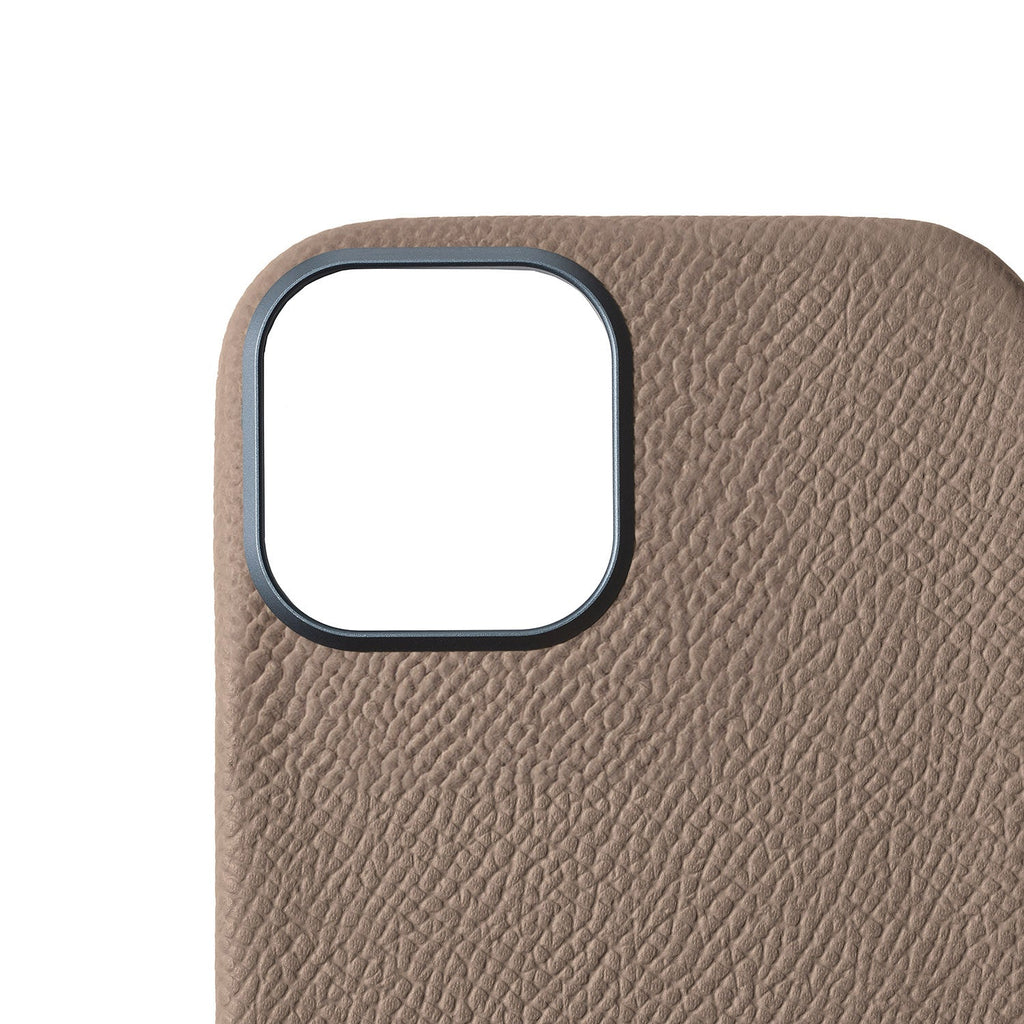 iPhone 17 Back Cover Case Nobile Leather (Etoupe)