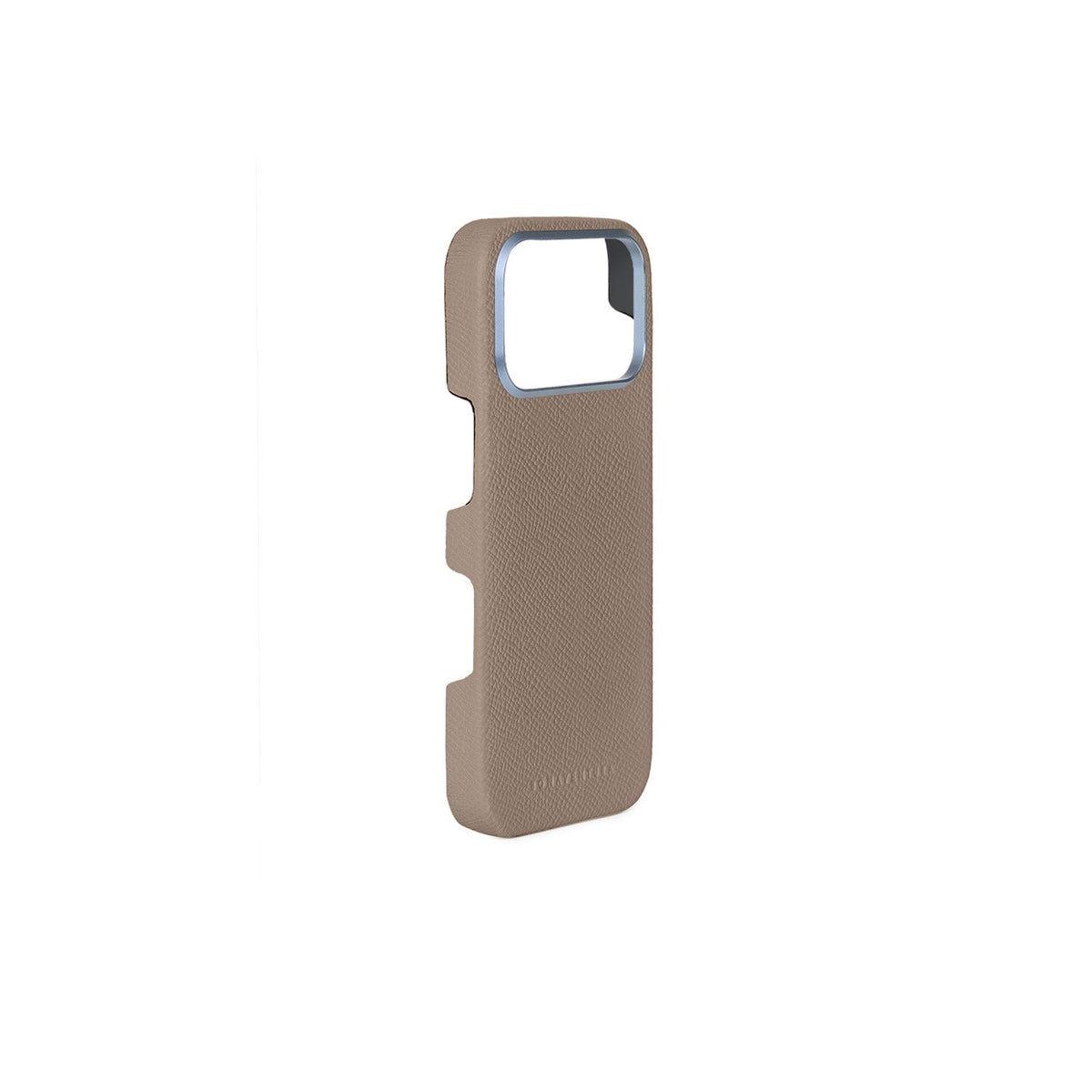 iPhone 17 Pro Max Back Cover Case Nobile Leather (Etoupe)