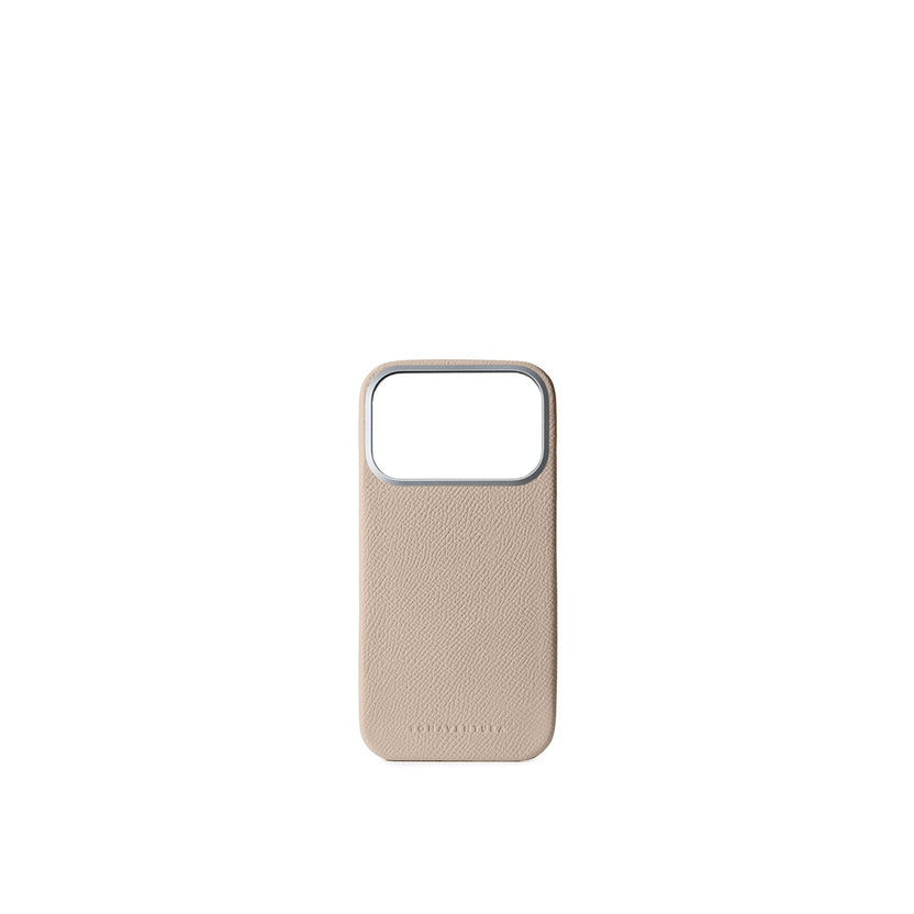 (iPhone 18 Pro) Back Cover Case Nobile Leather