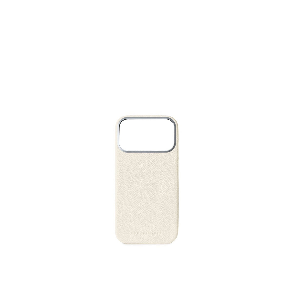 iPhone 18 Pro Max Back Cover Case Nobile Leather (White)