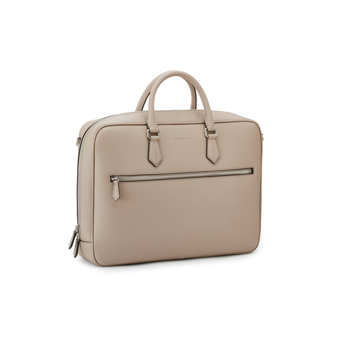 Jackson Briefcase Nobile Leather (Greige)