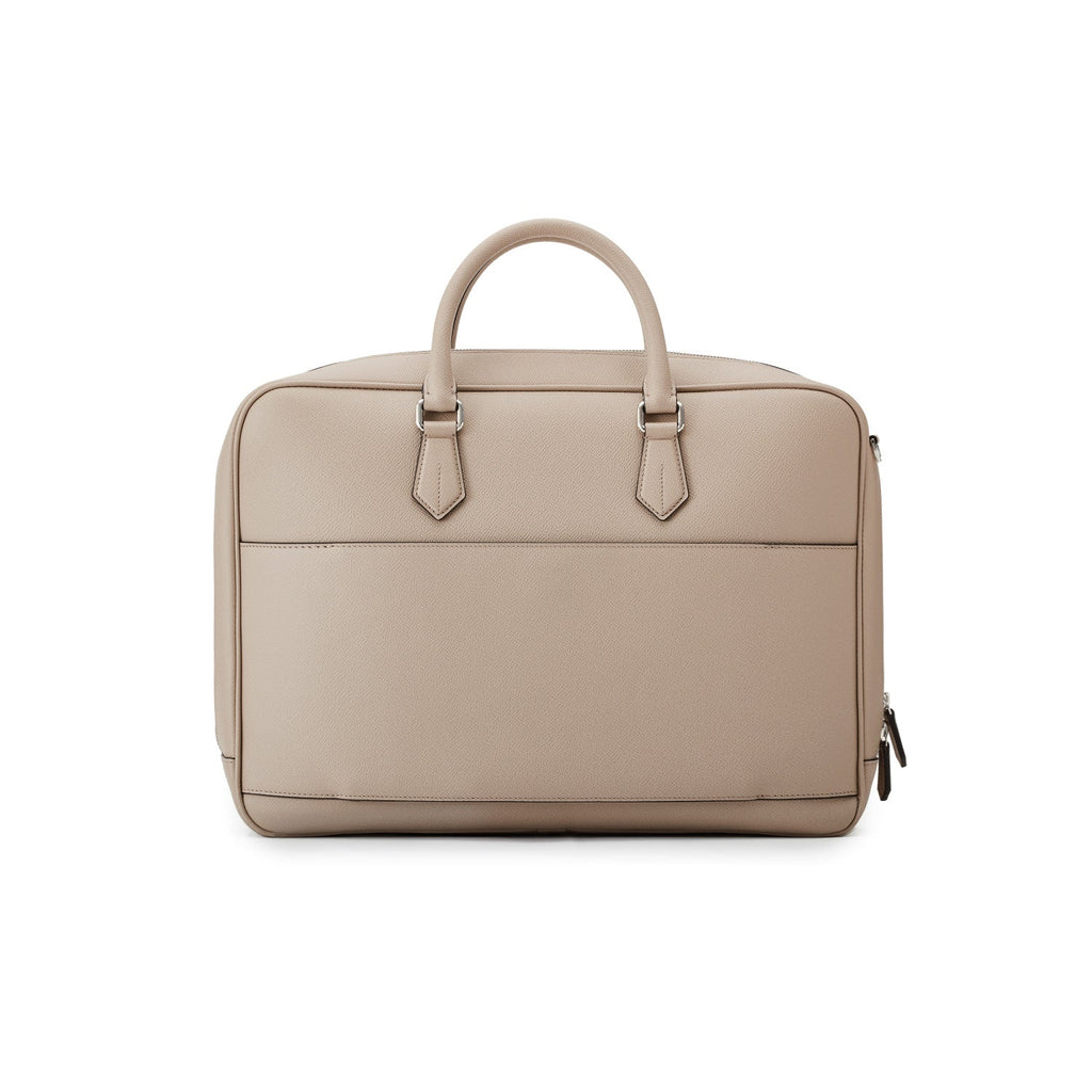 Jackson Briefcase Nobile Leather (Greige)