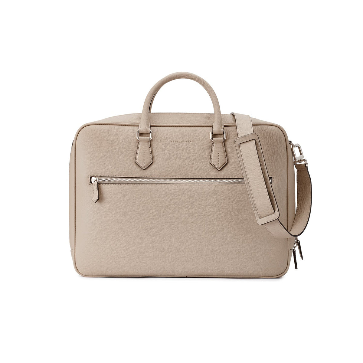 Jackson Briefcase Nobile Leather (Greige)