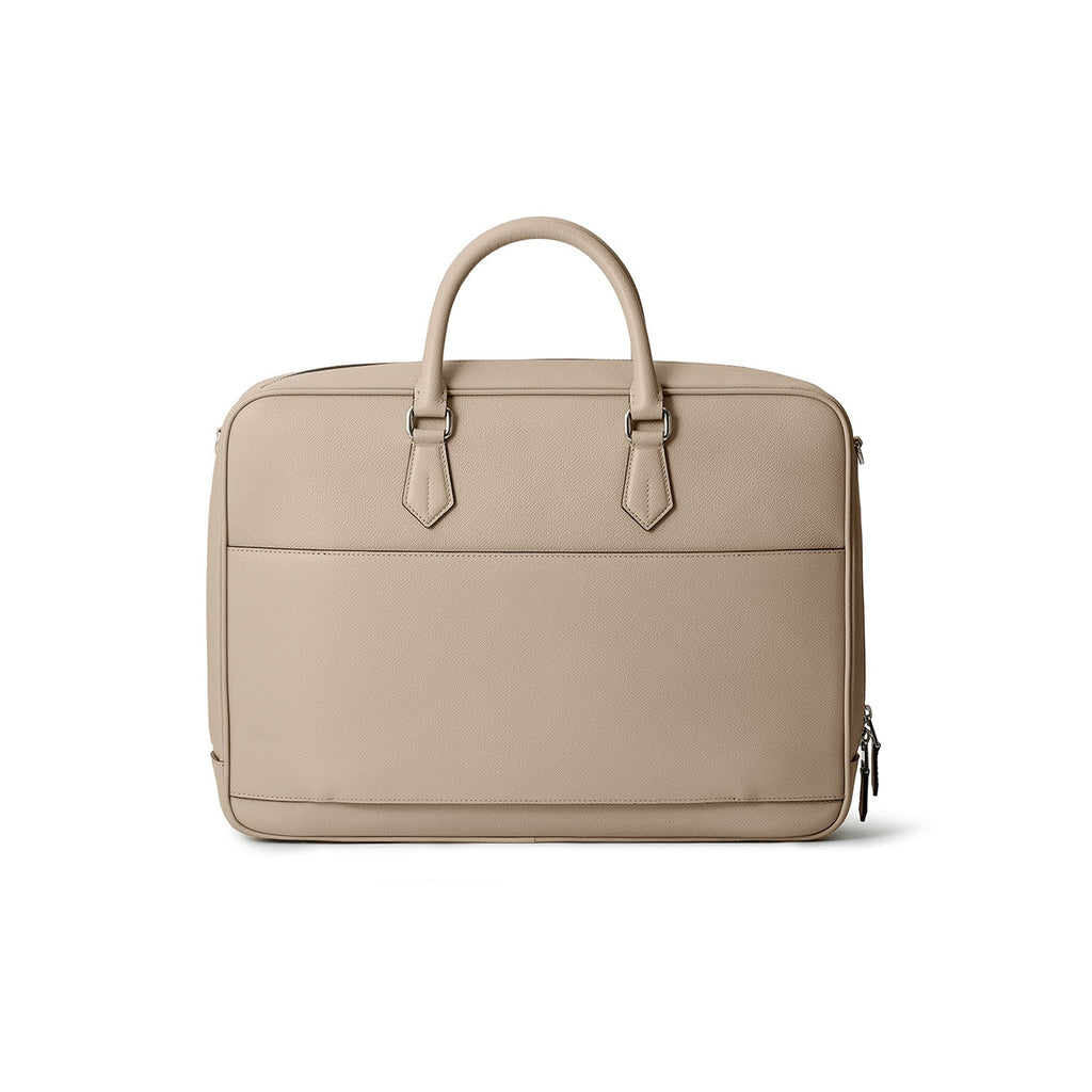Jackson Briefcase Nobile Leather (Greige)
