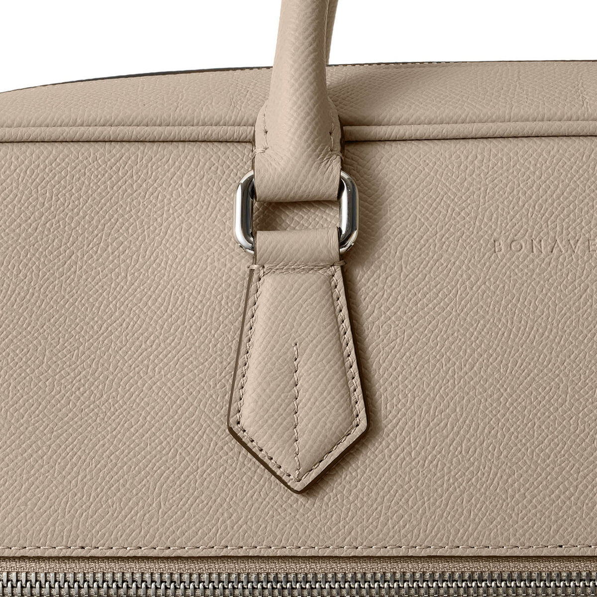 Jackson Briefcase Nobile Leather (Greige)
