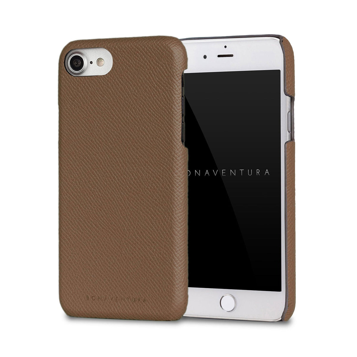 iPhone SE / 8 / 7 / 6s / 6 Back Cover Case Nobile Leather (Etoupe)