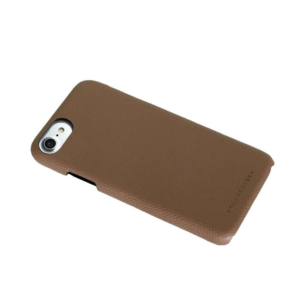 iPhone SE / 8 / 7 / 6s / 6 Back Cover Case Nobile Leather (Etoupe)