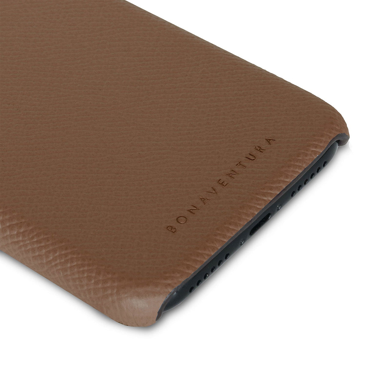iPhone SE / 8 / 7 / 6s / 6 Back Cover Case Nobile Leather (Etoupe)