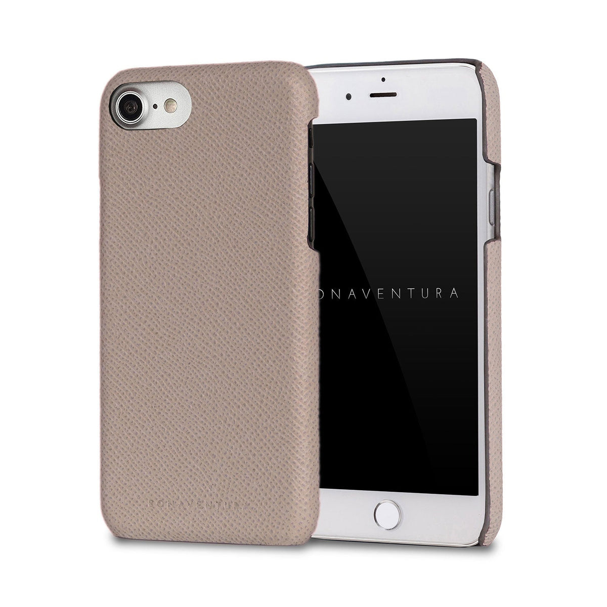 iPhone SE / 8 / 7 / 6s / 6 Back Cover Case Nobile Leather (Greige)