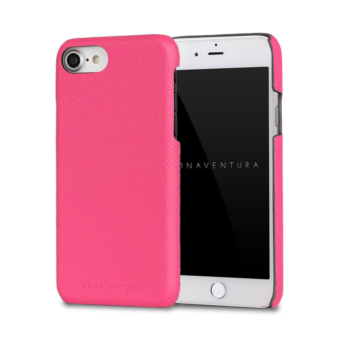iPhone SE / 8 / 7 / 6s / 6 Back Cover Case Nobile Leather (Fuchsia Pink)
