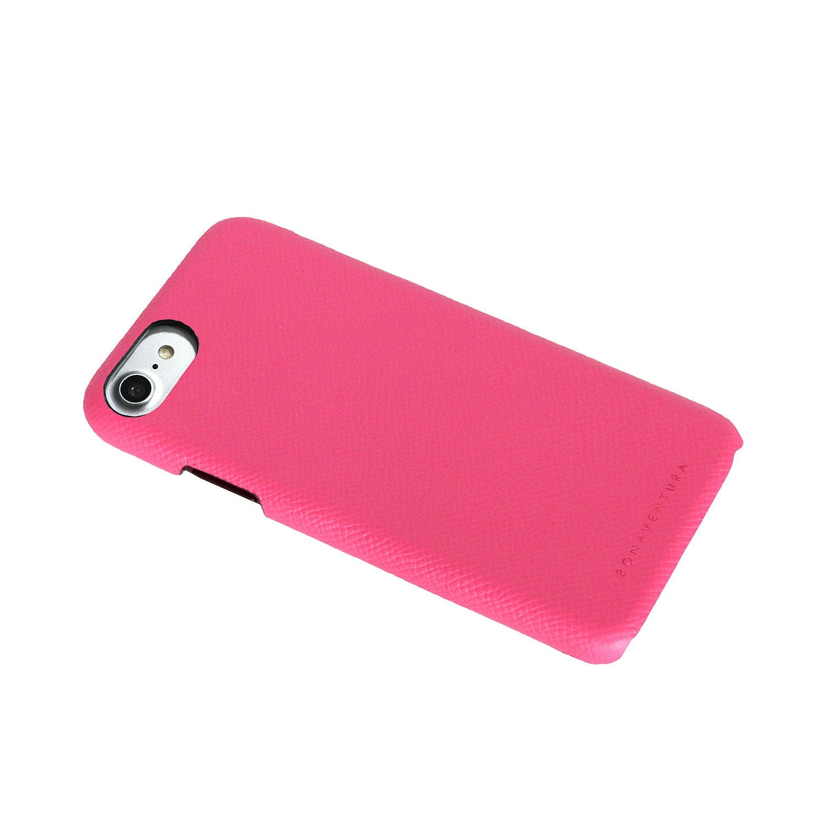 iPhone SE / 8 / 7 / 6s / 6 Back Cover Case Nobile Leather (Fuchsia Pink)
