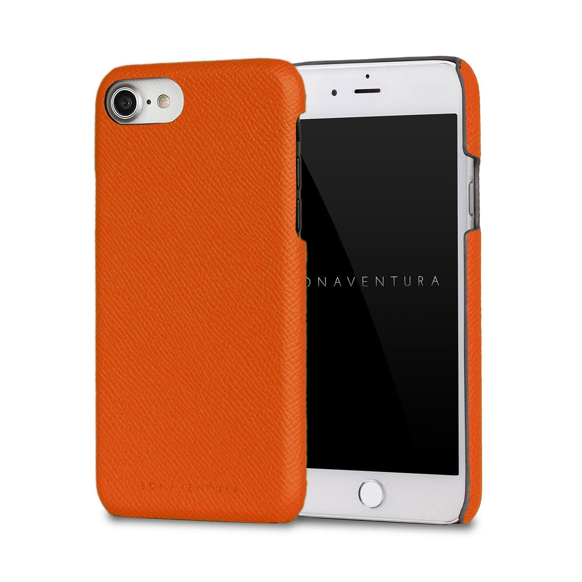 iPhone SE / 8 / 7 / 6s / 6 Back Cover Case Nobile Leather (Orange)