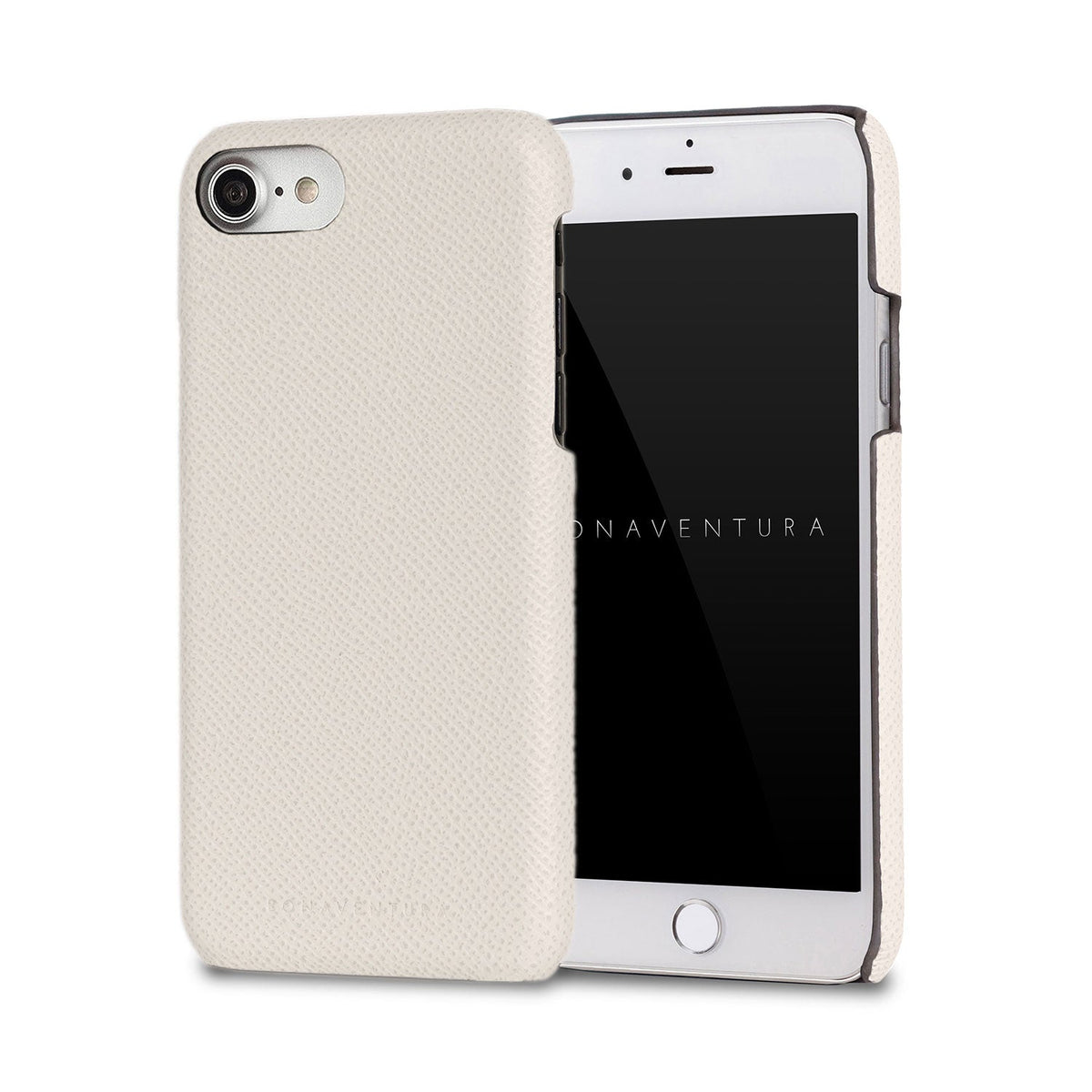 iPhone SE / 8 / 7 / 6s / 6 Back Cover Case Nobile Leather (White)