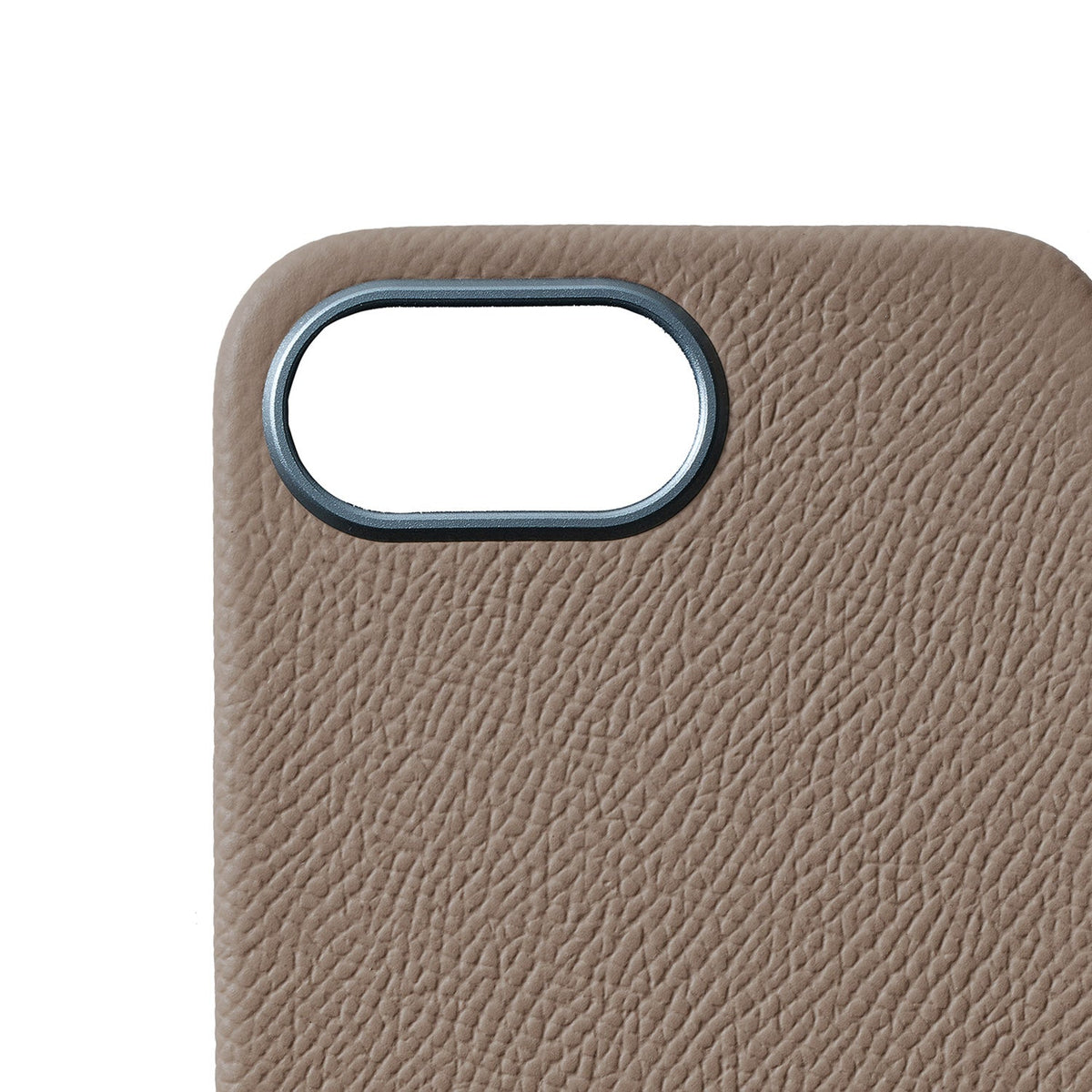iPhone 17e / 16e Back Cover Case Nobile Leather (Etoupe)