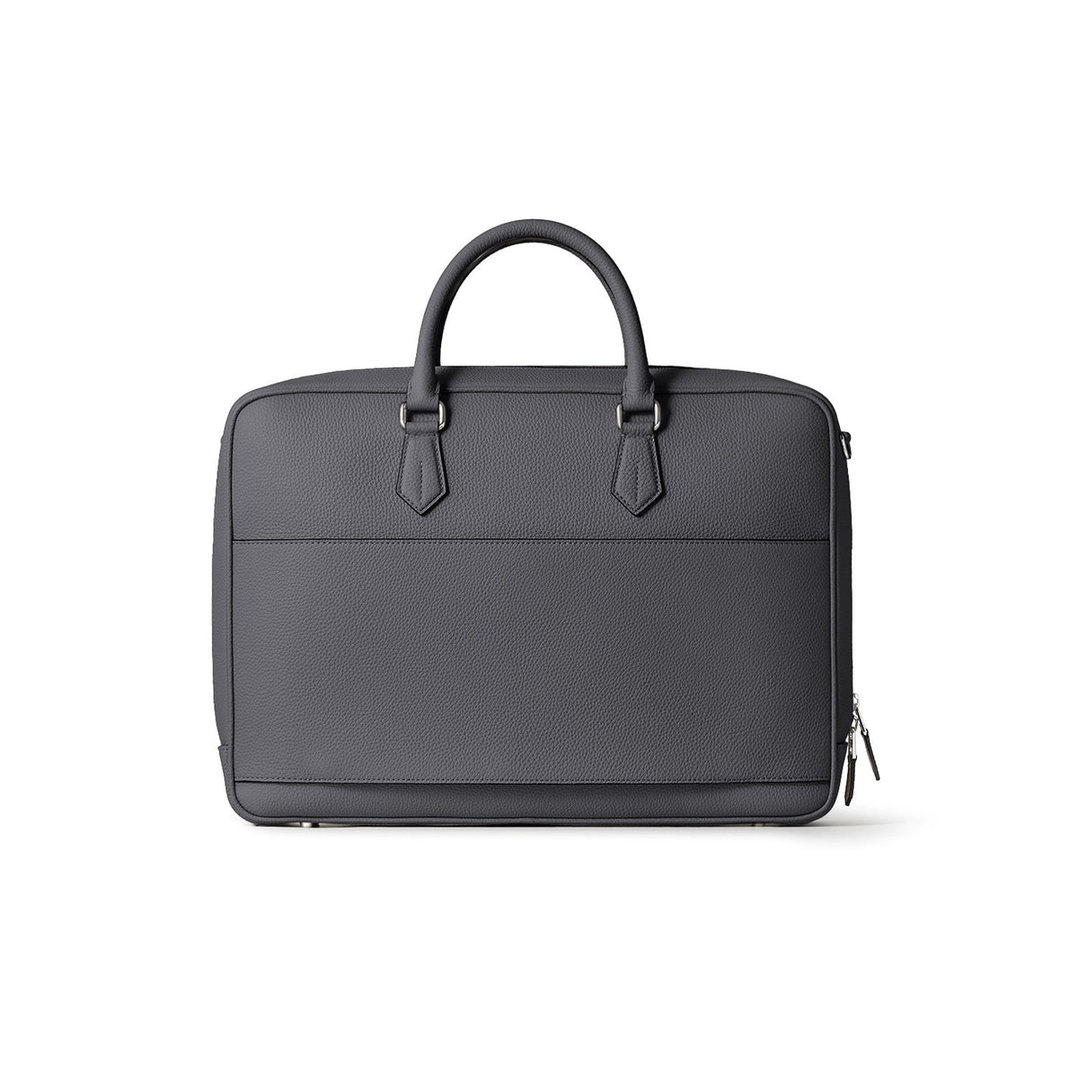 Jackson Briefcase Shrink Leather (Charcoal Gray)