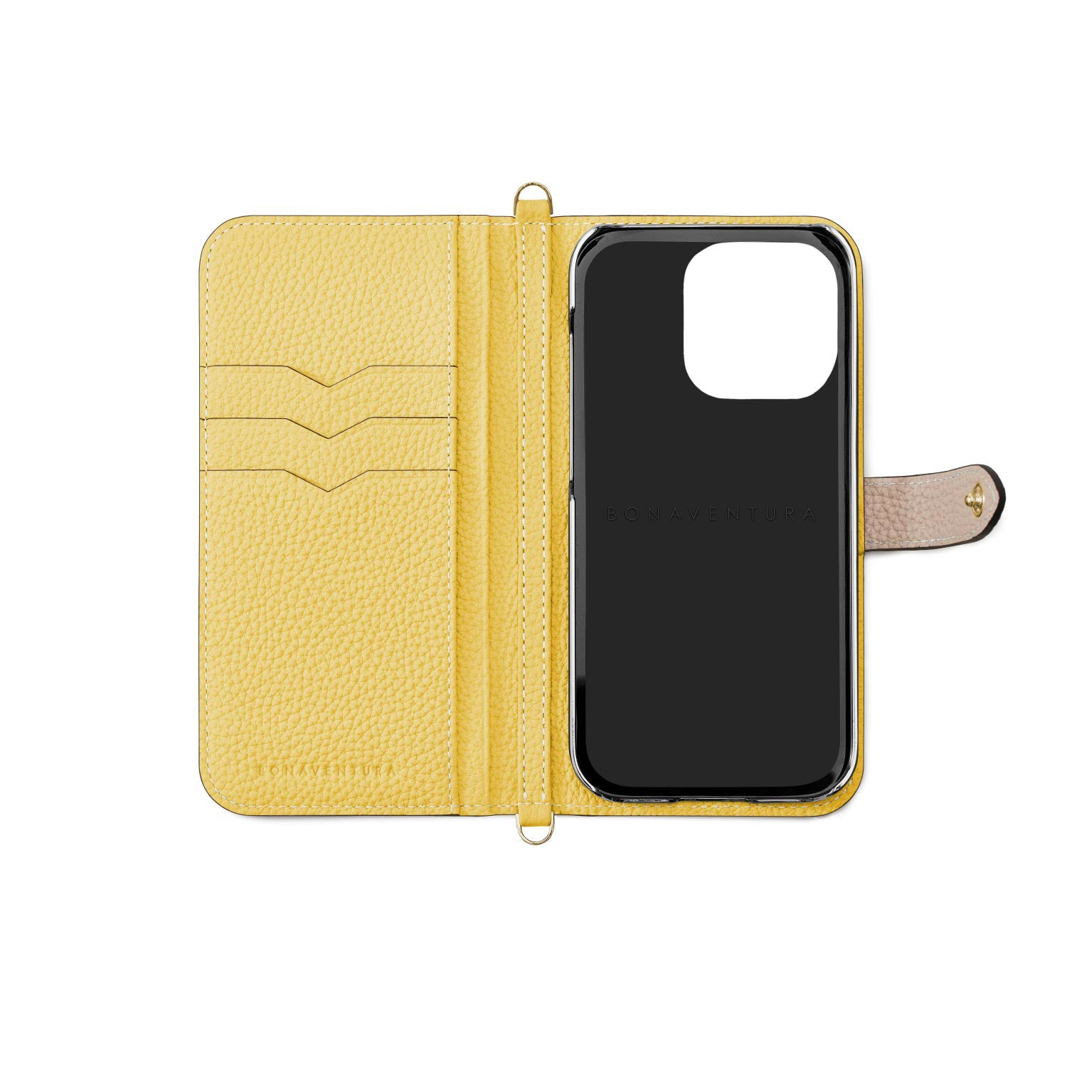 (iPhone 13 Pro) เคส Belted Diary Shrink Leather