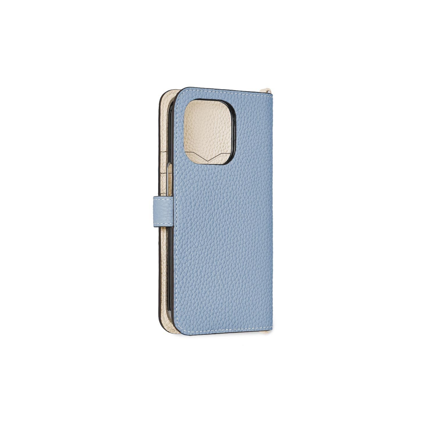 (iPhone 13 Pro) เคส Belted Diary Shrink Leather