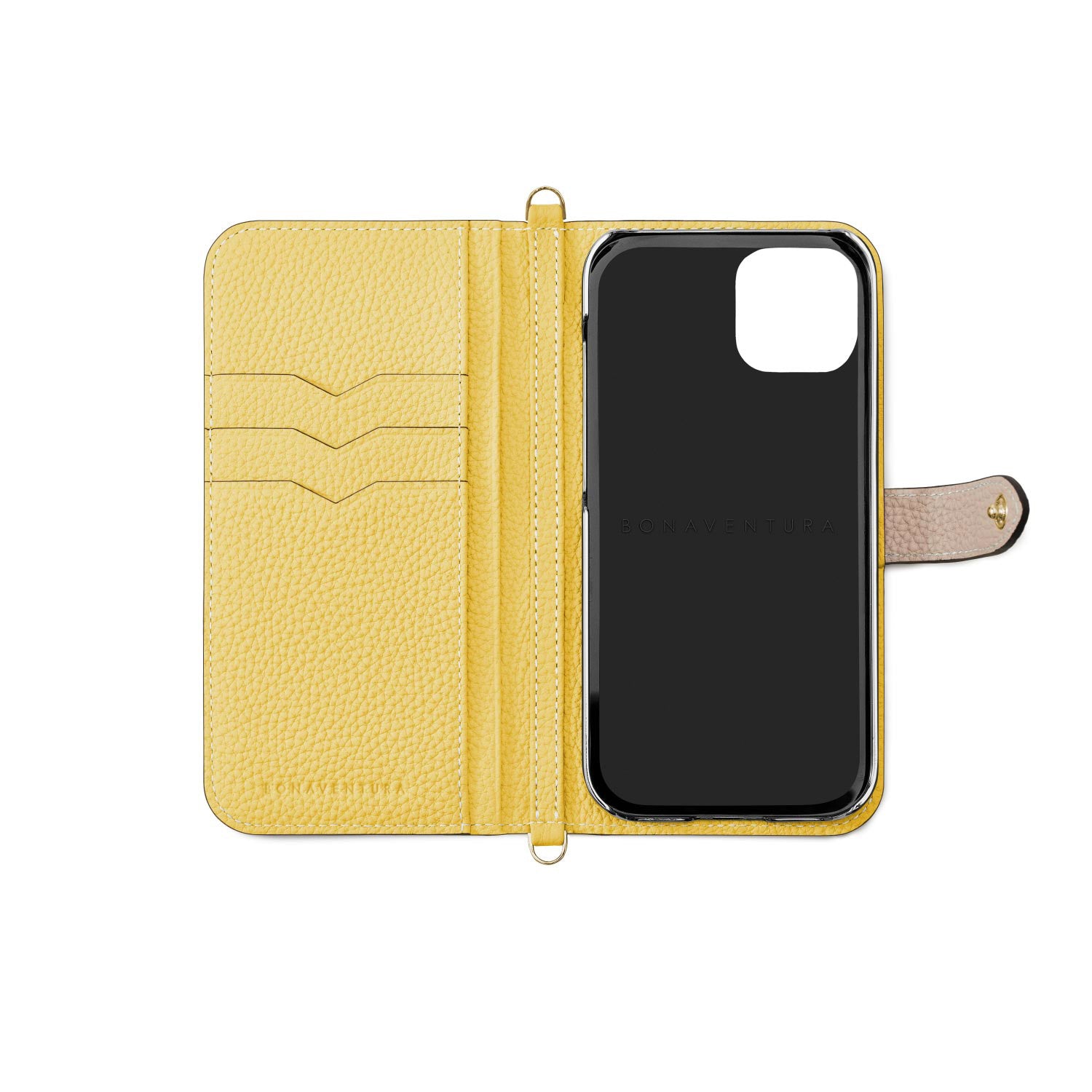 Belted Diary Case Bottalato Leather (iPhone 14)