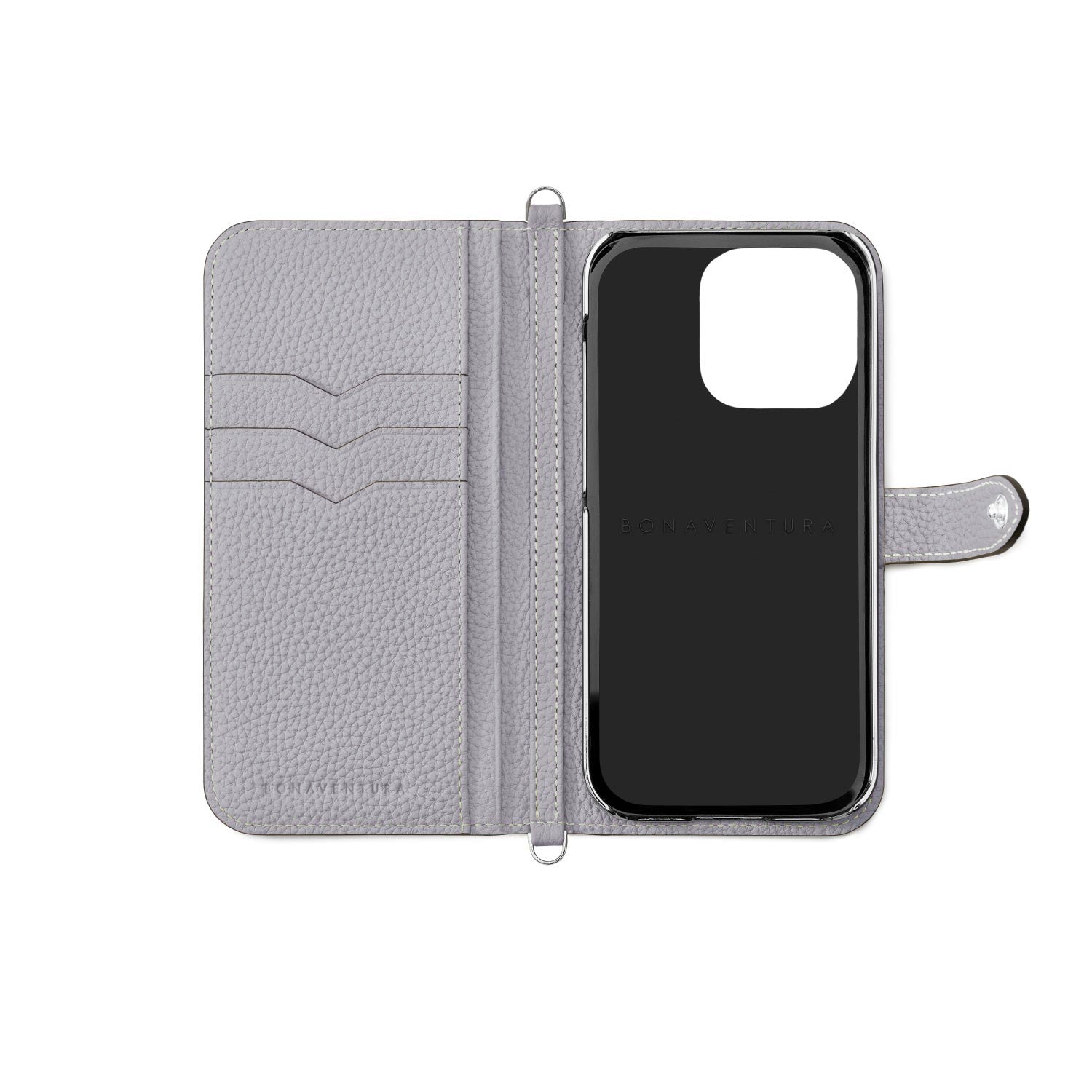 (iPhone 14 Pro) เคส Belted Diary Shrink Leather