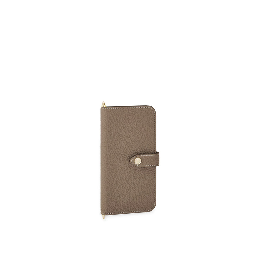 Belted Diary Case Bottalato Leather (iPhone 15 Plus)