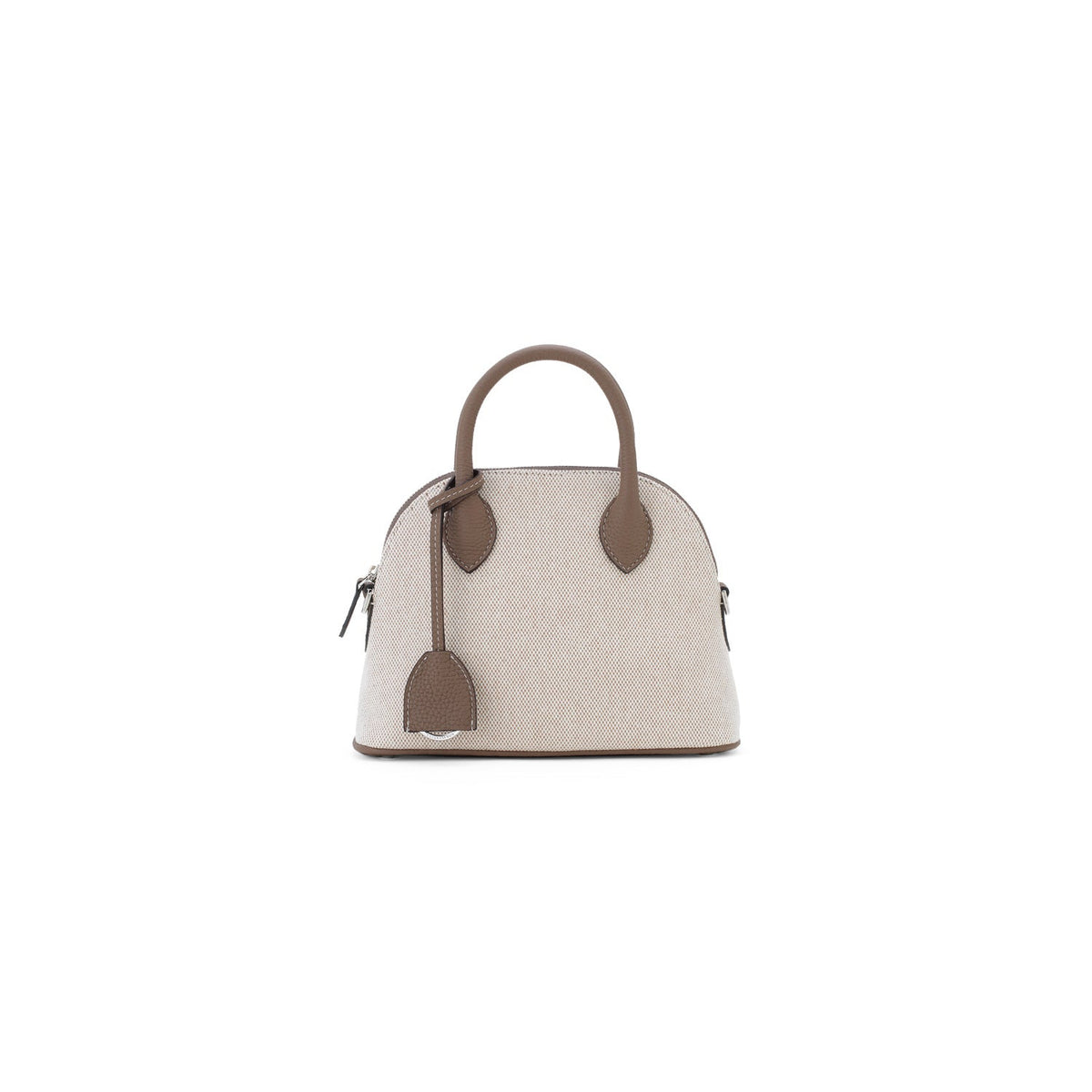 Emma Bag Canvas Leather Combination (Etoupe - 22)