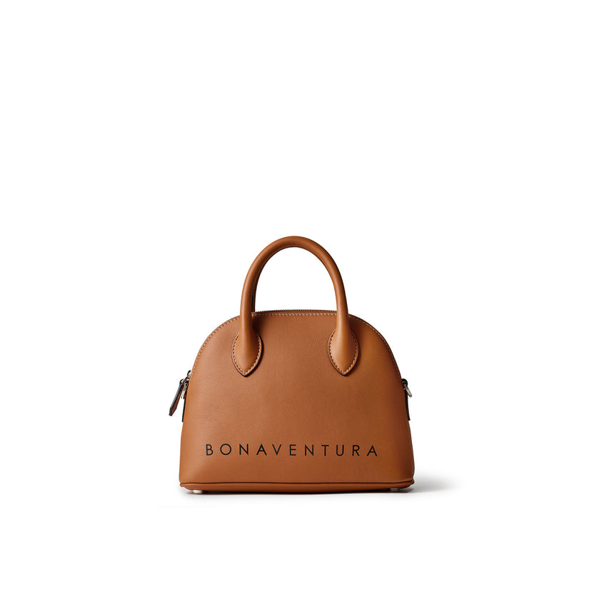 Emma Bag Smooth Leather with Logo (22 Mini)