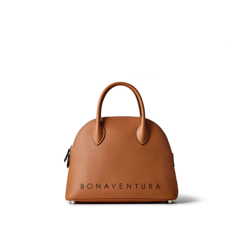 Emma Bag Smooth Leather with Logo (28 Small)