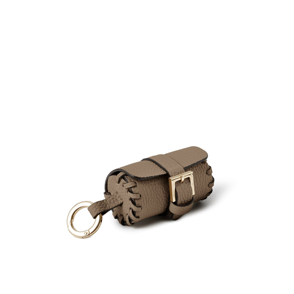 BONAVENTURA × FRIDA Firenze Bag Holder for Pets Shrink Leather (Etoupe)