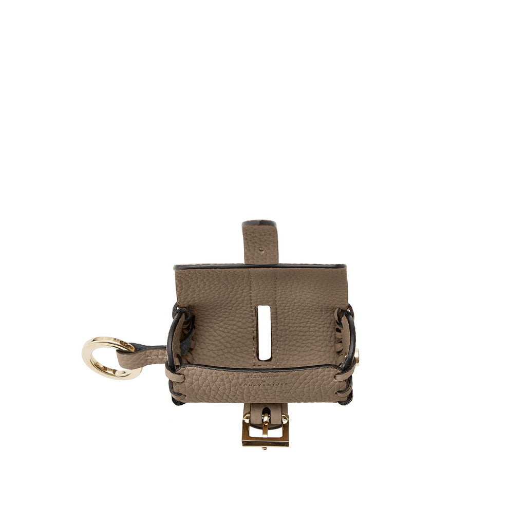 BONAVENTURA × FRIDA Firenze Bag Holder for Pets Shrink Leather (Etoupe)