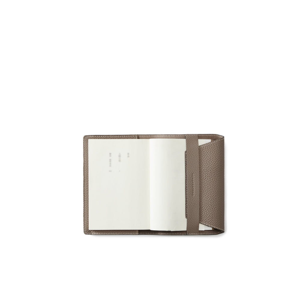 Book Cover Shrink Leather (A6 - Etoupe)