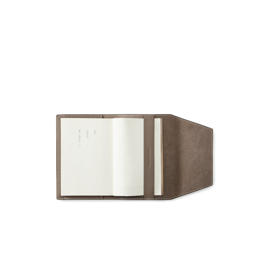 Book Cover Shrink Leather (A6 - Etoupe)