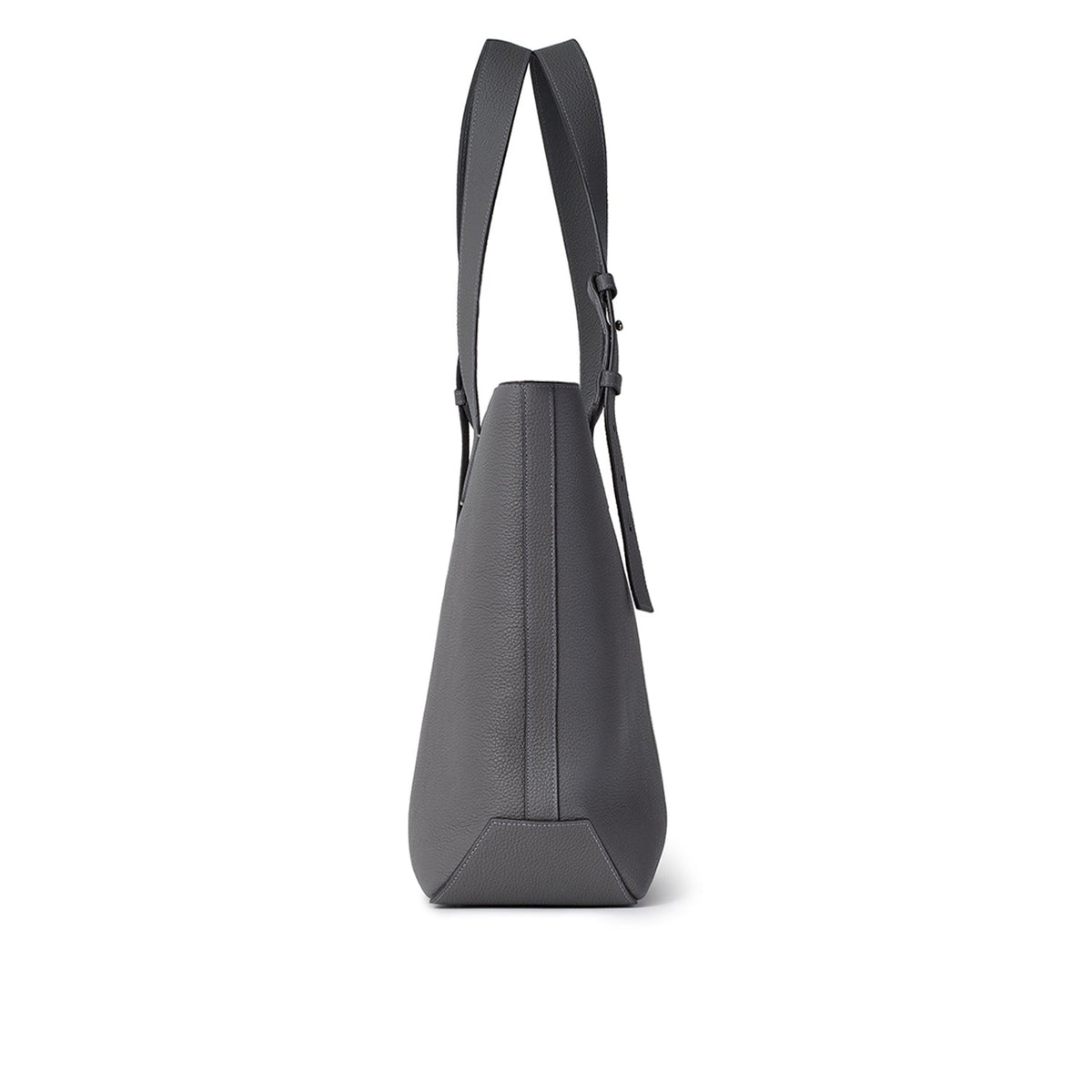 Dario Business Tote Bag Shrink Leather (Charcoal Gray)