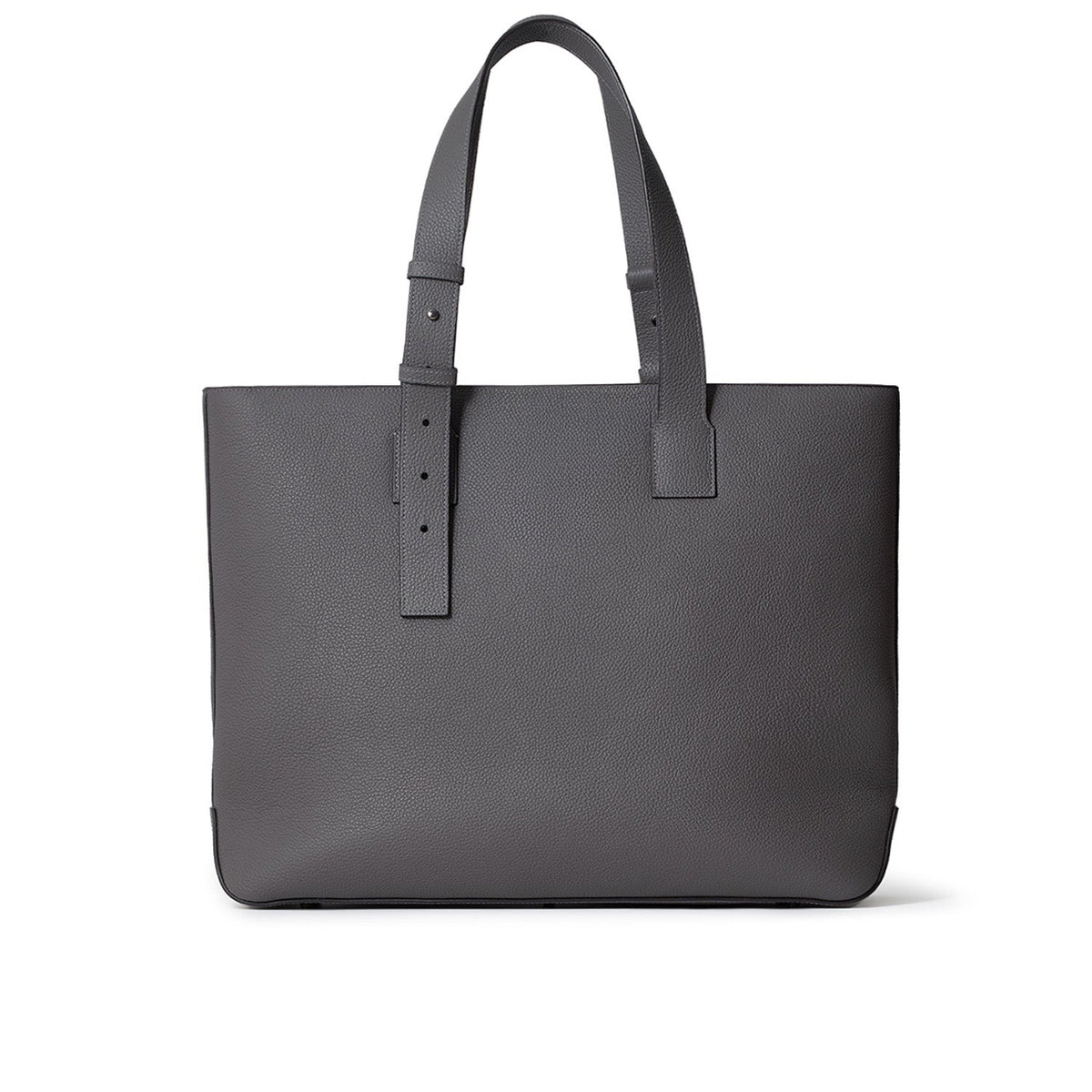 Dario Business Tote Bag Shrink Leather (Charcoal Gray)