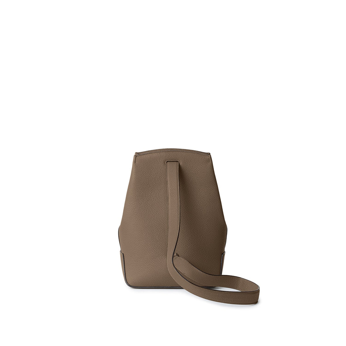 Simone One Shoulder Bag Shrink Leather (Etoupe)
