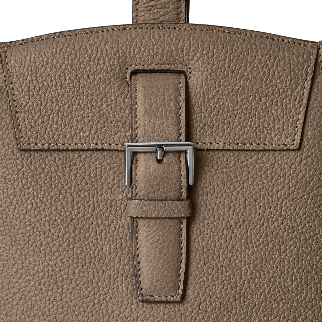 Simone One Shoulder Bag Shrink Leather (Etoupe)