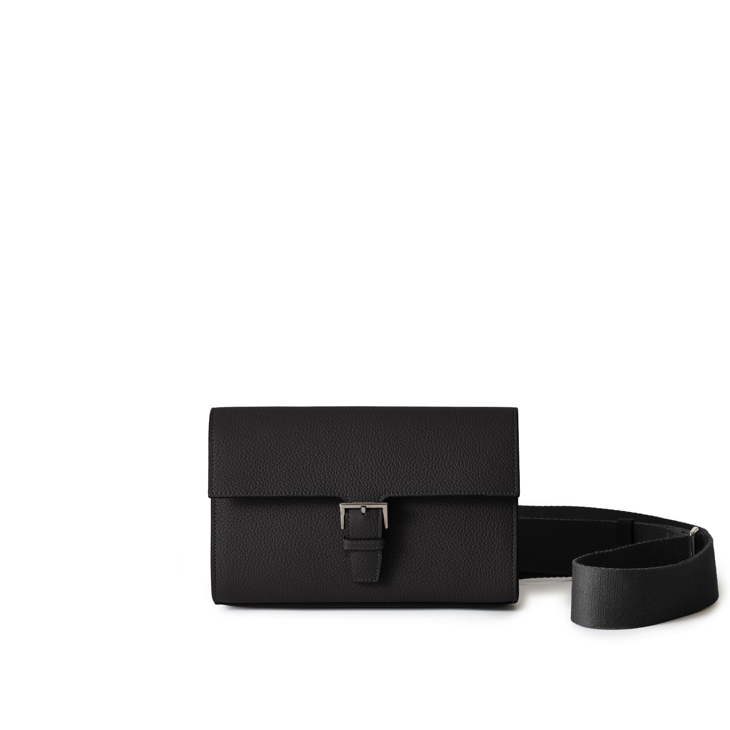 Roy Shrunken Leather Crossbody Bag