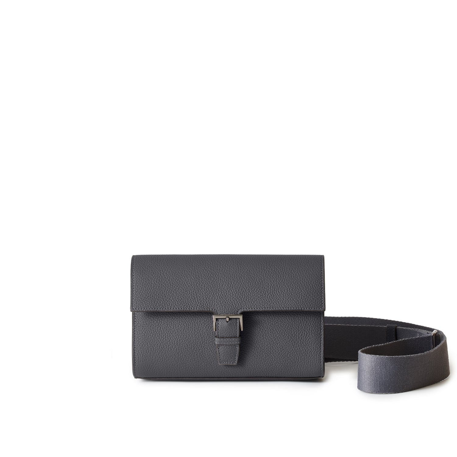 Roy Shrunken Leather Crossbody Bag