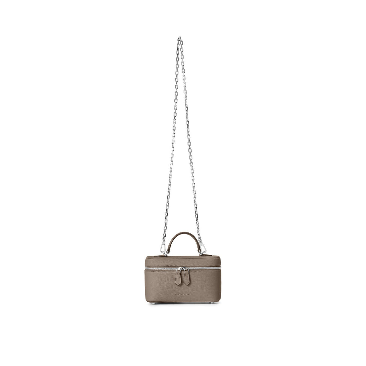 Micro Vanity Bag Nobile Leather (Etoupe)